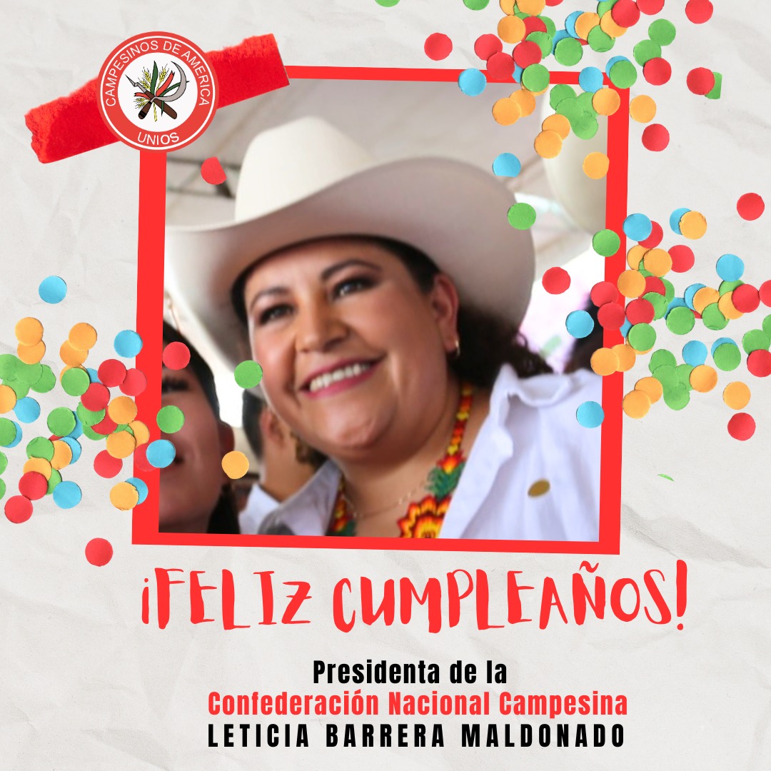Los cenecistas le deseamos un feliz cumpleaños, querida presidenta <a href="/LetyBarreraM/">Leticia Barrera</a>.