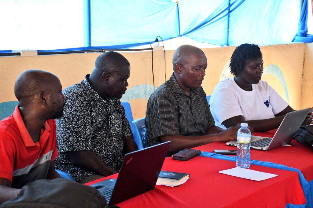 TurkanaCountyKE's tweet photo. County health officials, in collaboration with @Amref_Kenya @UNFPAKen @ImarishaJamii have begun a report writing session. This follows a primary healthcare #PHC Baseline Assessment conducted last week in Kibish Sub-County. https://t.co/qabXKDtjIA