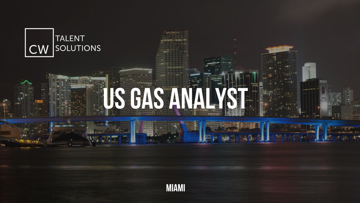 TalentCW's tweet photo. Exclusive Live Roles

Live Roles Available on our website - https://t.co/2oy8enYmx7

Miami - US Gas Analyst
London - VP Asset Management
Dublin - Head of Institutional Sales https://t.co/gdDmQjZlwI