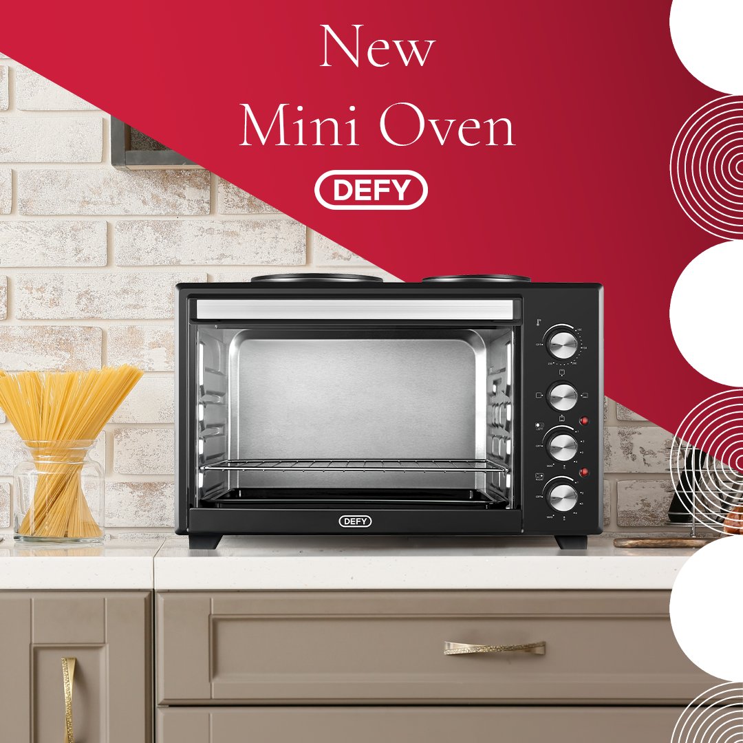 MHCworld1's tweet image. The all New Defy 30L Mini Oven is a small yet powerful unit that will make the perfect addition to any kitchen that’s short on space!

Shop now: mhcworld.co.za/collections/de…

#Defy #DefyMiniOven #CompactCooking #KitchenAppliances #SmallButPowerful #SpaceSaving #PerfectAddition