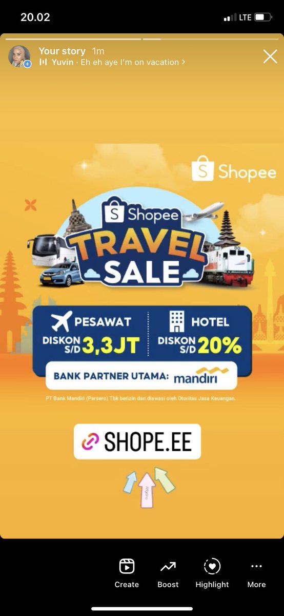Indiparamarini's tweet photo. https://t.co/QfpN0Mqf29

#shopeetravelsale #racunshopee #MasterChef https://t.co/CtM0kbkJ83