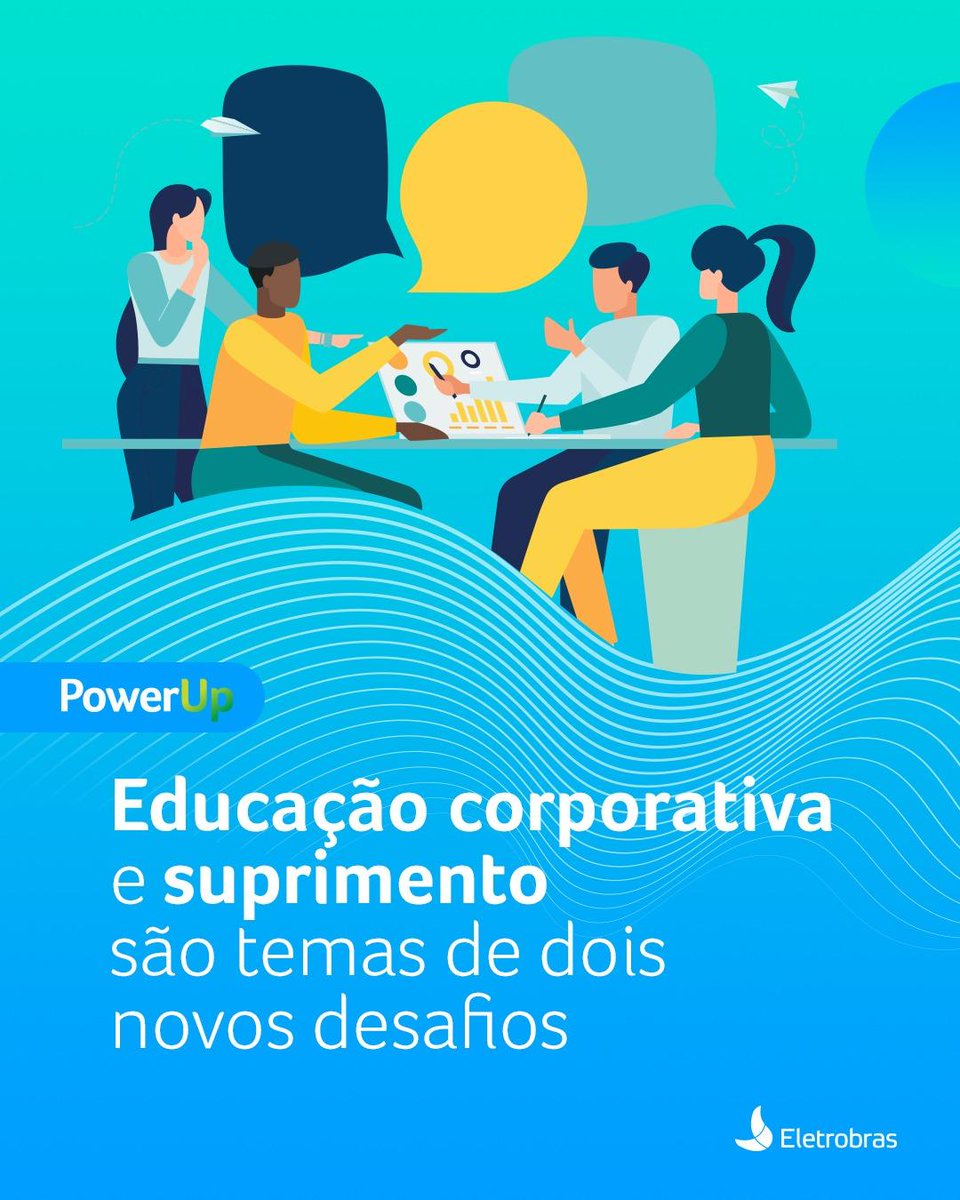 A meta de acelerar nosso ecossistema de inovação está avançando e dois novos desafios foram adicionados ao PowerUp em parceria com a Associação Catarinense de Tecnologia (ACATE).
Saiba mais:
eletrobrasinnovationgrid.com/powerup/