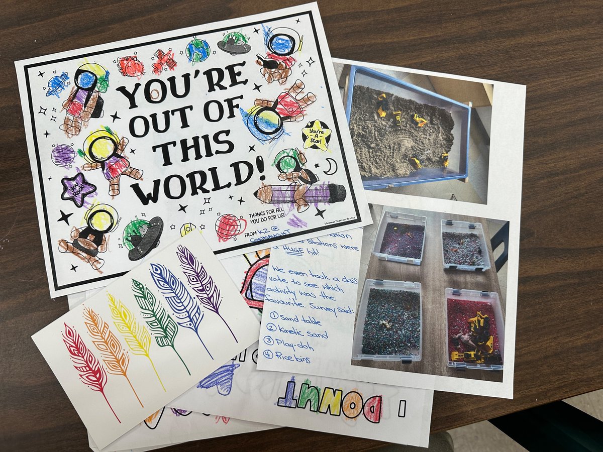 A wonderful package arrived from <a href="/ConnaughtDSBN/">ConnaughtSchoolDSBN</a> Kindergarten students thanking our donors for their support. Together we can make a difference in the lives of kids.