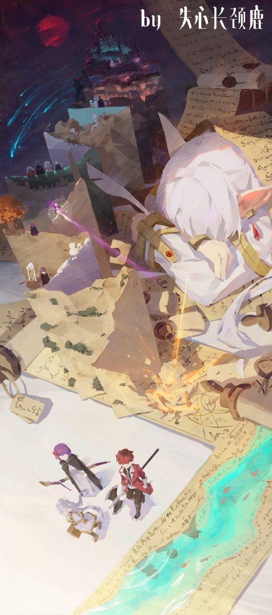 #フリーレン    #frieren  
#葬送のフリーレン
《梦呓编年史》“白驹过隙，梦呓缱绻”