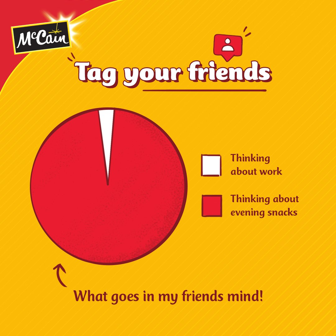 McCainFoodsInd's tweet photo. Kyun na iss Monday ko FRYday bana den?
#McCain #McCainSnacks #McCainFoods #TastyAurFun #Snacks #SnacksMadeFun #TastySnacks https://t.co/Cei4i3vR8N