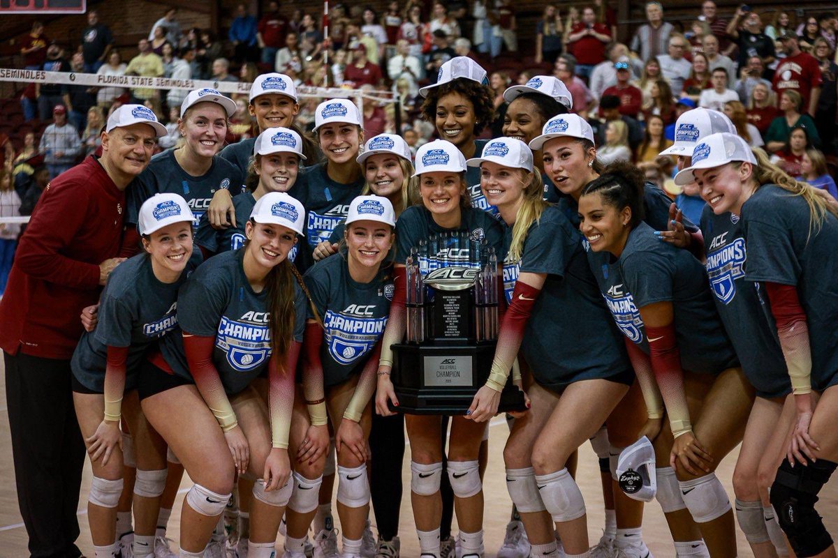 THE DAILY SAUCE: Nov. 27, 2023 After winning a share of the ACC championship, Florida State volleyball will be a No. 6 seed in the NCAA Tournament. The Seminoles will open the tournament in Fayetteville against TCU on Friday. 📷: Florida State athletics