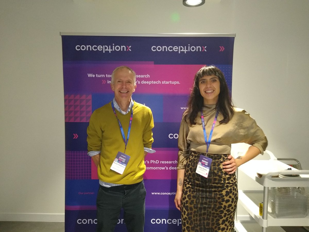 University of Manchester Innovation Factory (@putideastowork) on Twitter photo 🌟👩🔬 Last week, <a href="/conceptionxtech/">Conception X</a>'s #DemoDay23 featured 12 PhD teams, with 2 from <a href="/OfficialUoM/">The University of Manchester</a>! AI innovations from <a href="/optisparkenergy/">OptiSpark</a> & NeuWave Technologies (founder Jana Stell pictured below with our own Duncan Henderson) stood out in energy & environmental planning. 🌟👩🔬 Last week, <a href="/conceptionxtech/">Conception X</a>'s #DemoDay23 featured 12 PhD teams, with 2 from <a href="/OfficialUoM/">The University of Manchester</a>! AI innovations from <a href="/optisparkenergy/">OptiSpark</a> & NeuWave Technologies (founder Jana Stell pictured below with our own Duncan Henderson) stood out in energy & environmental planning.
