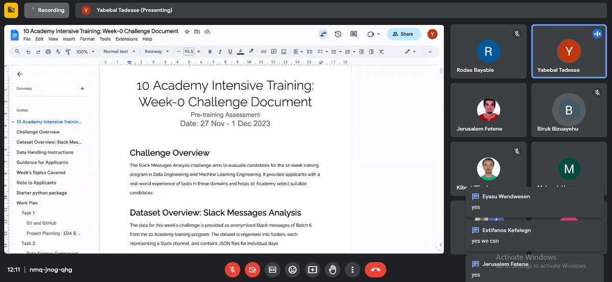 Week 0 has officially begun and we warmly welcomed our admitted applicants to our online session. We delved into a wide range of crucial topics, such as program details, specialized fields of study, and ongoing support. We even equipped our participants with a comprehensive Week