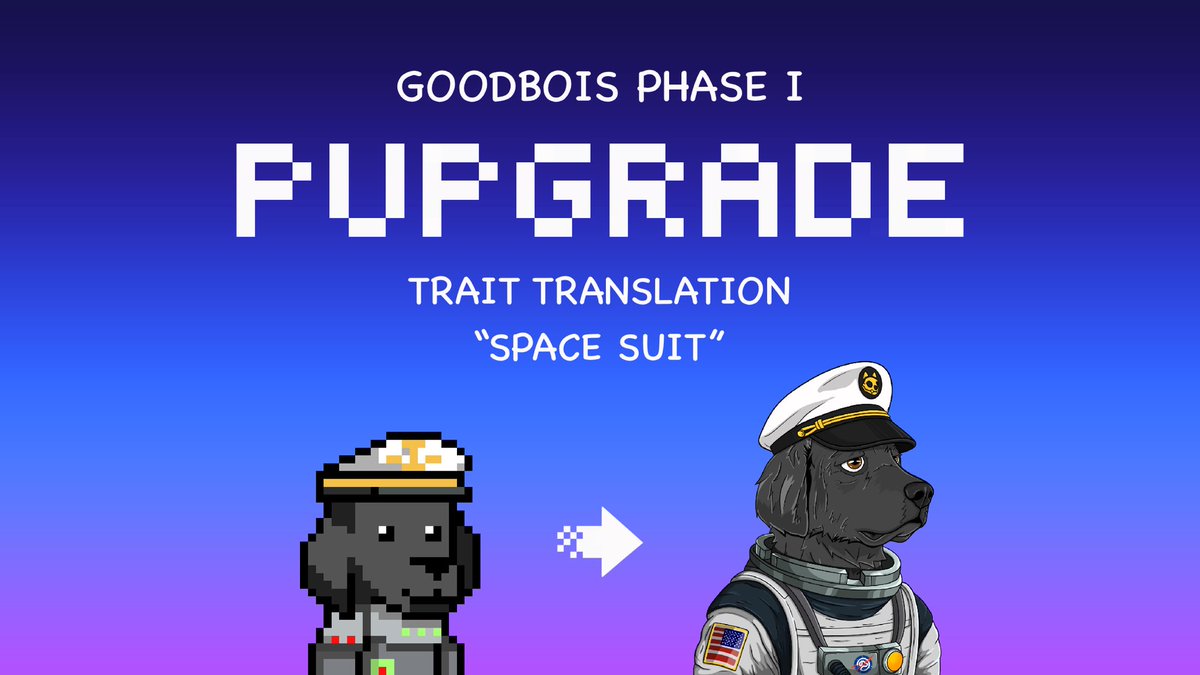 When we thought about rarity going into goodbois, we put extra effort into rewarding Pup holders. Each pup trait has a “matching” goodbois trait. 🎨

So…what does this mean? It means these traits are UNIQUE to Pixel Pups and will NOT be available as part of the goodbois public