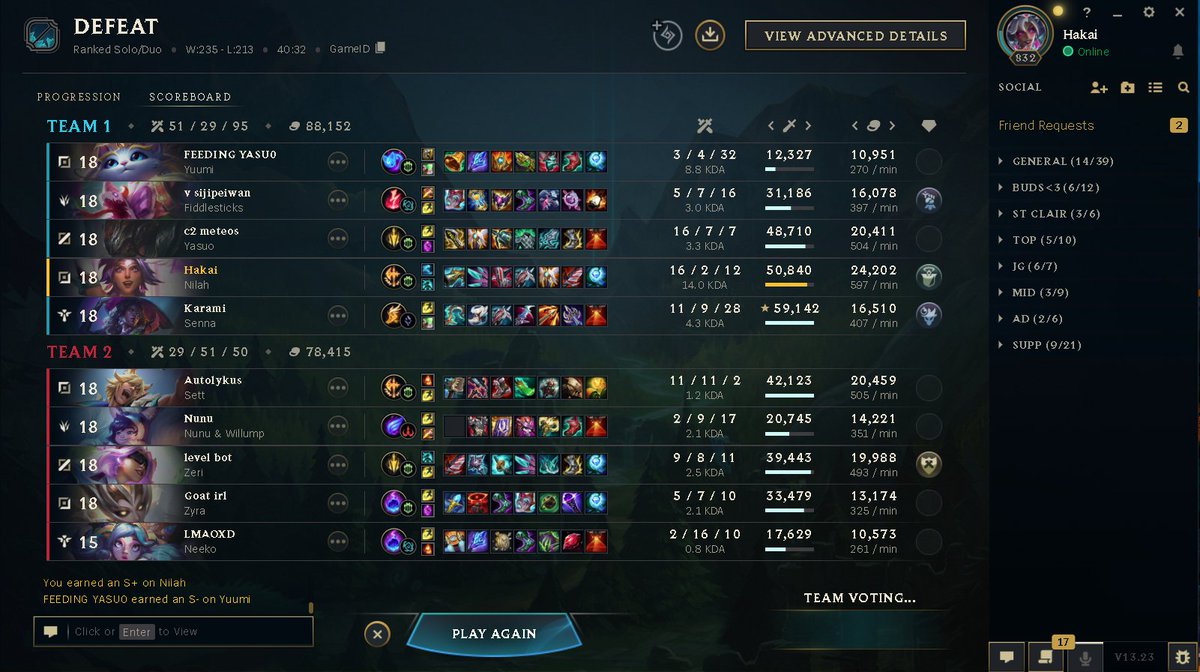 Well almost made the impossible (winning with yuumi top/zeri was scripting lul)