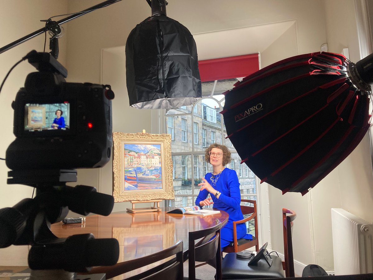 LyonandTurnbull's tweet photo. Coming soon! Senior Specialist @AliceStrang takes an in-depth look into #FCBCadell's 'Cassis, le Port' - unseen in public since it was acquired by a private collector in Glasgow between the wars. Can't wait? Take a closer look at the work here: https://t.co/WMEguFL4eI https://t.co/qUumn4APzn