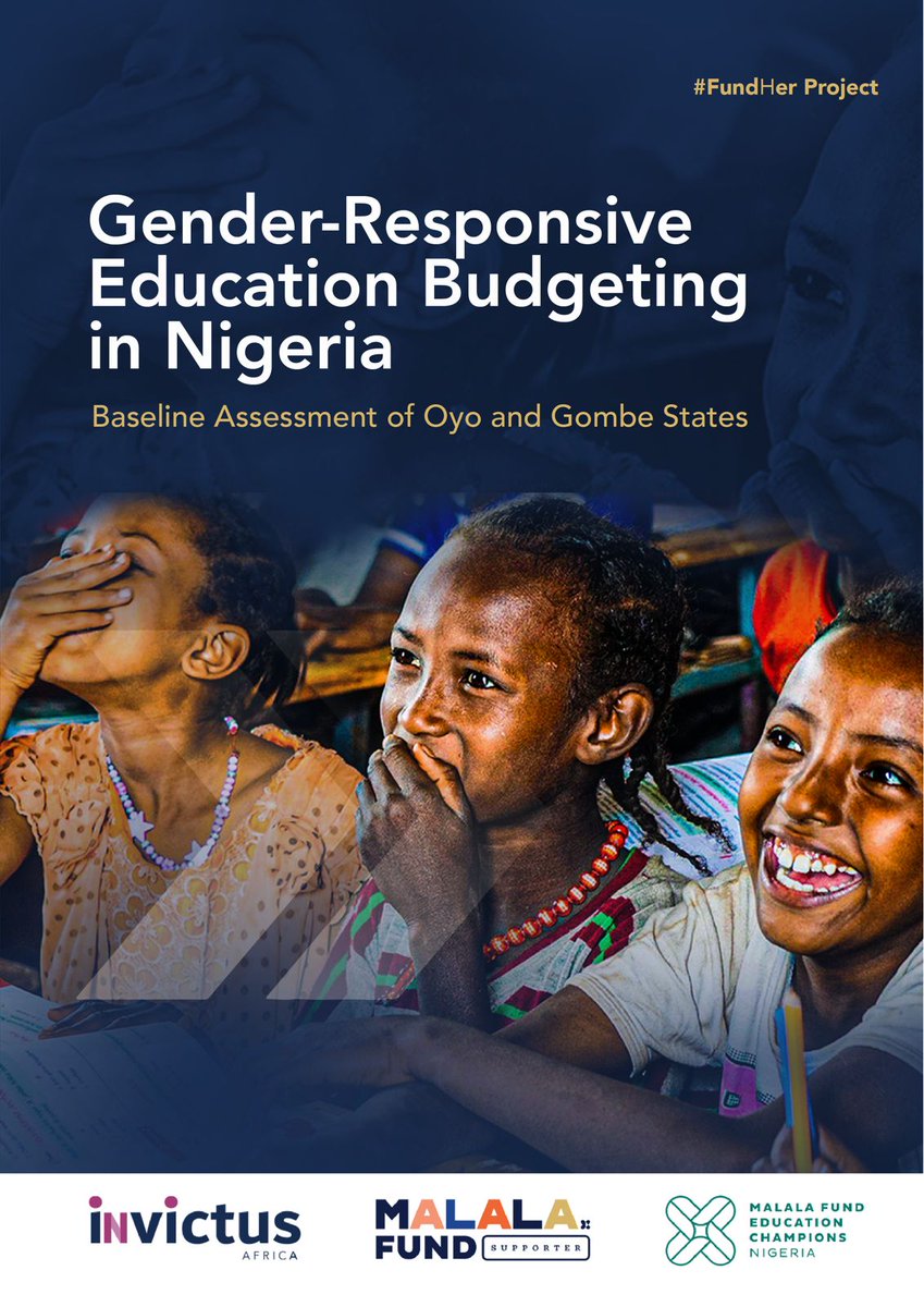 Gender-Responsive Education Budgeting in Nigeria Last week, we released a Baseline Assessment on Gender-Responsive Education Budgeting (GREB) in Nigeria, focusing on two states - Gombe and Oyo. The Baseline Assessment can be downloaded via invictusafrica.org/publications. We are now…