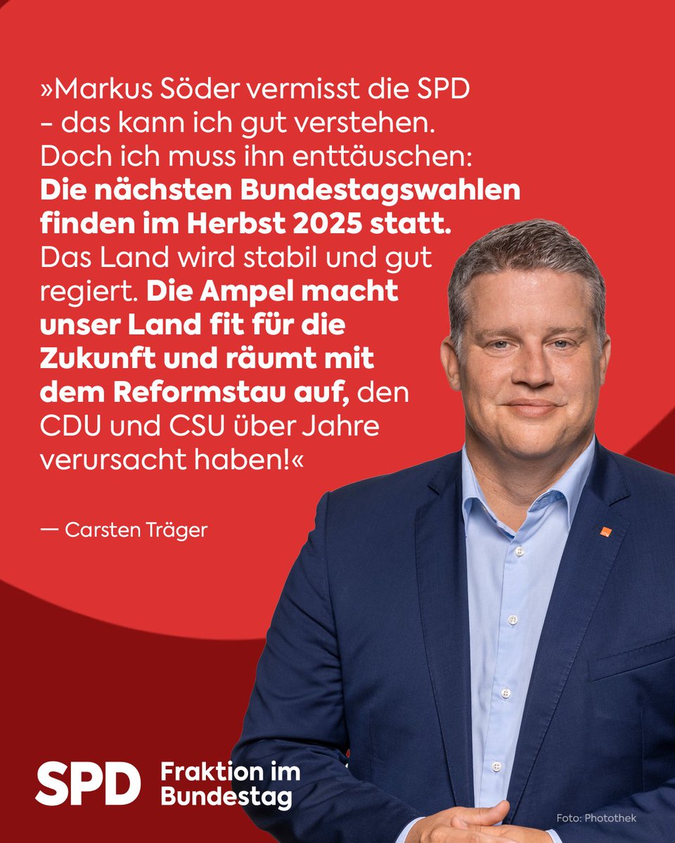 +++ NEWS +++ Nur weil Markus Söder Neuwahlen will, gibt es nicht automatisch welche.