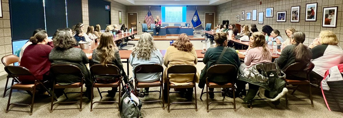 It’s a good Math Monday when <a href="/DenningSavannah/">Dr. Savannah Denning</a> from <a href="/GRRECKY/">GRRECKY</a> is working with the fabulous #HCSPreschool teachers!🙌🏼 Who else is getting “elf on the shelf”’vibes? 😂 #HCSBetterTogether #HCSPreschool #Math #GRRECKY