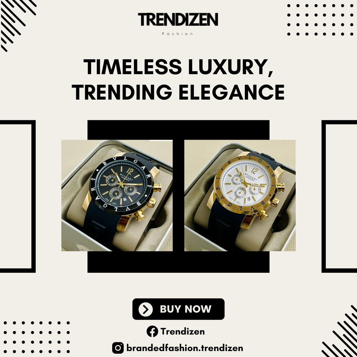 Trendizen169921's tweet photo. Elevate your style with timeless luxury and trending elegance. ✨

Visit now: @Trendizen169921

#trendizentimepieces #newbrand #timelesstrends #timelessyou #sassystyle #realfashion #stylestatement #eleganceintime #discoveryourstyle #timelesschic #watchlove #fashionforward https://t.co/hU0tP8J8N3