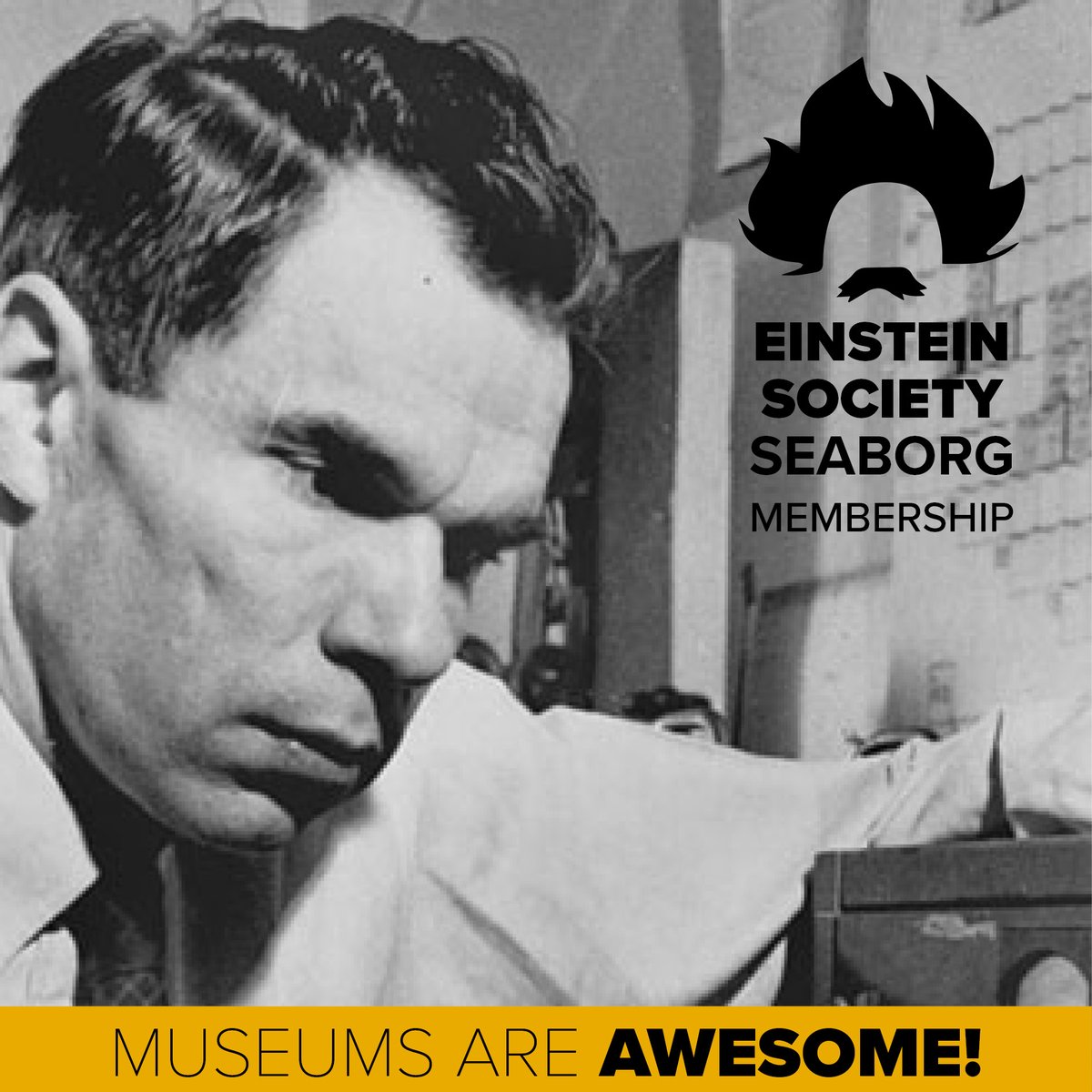 The best way to experience the Nuclear Museum is to become an Einstein Society Member! Find out about the different Einstein Society levels here: loom.ly/WMlhK2w #membershipmonday #nuclearmuseum