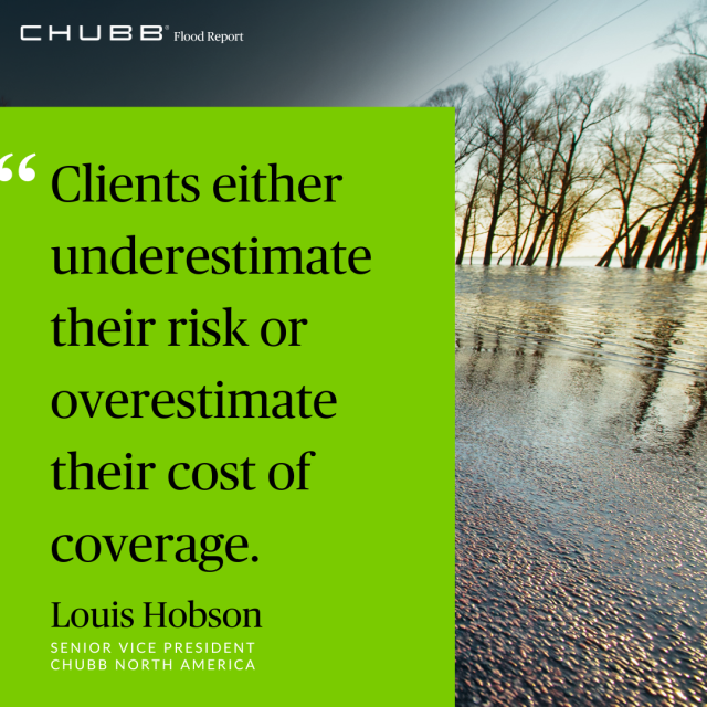 Despite devastating impacts, flooding and its risks are largely underestimated and misunderstood. As flooding becomes more widespread, flood insurance &amp; risk management is evolving to keep pace. Check out Chubb’s Commercial Flood Risk &amp; Insurance Survey. bit.ly/41cWkiR