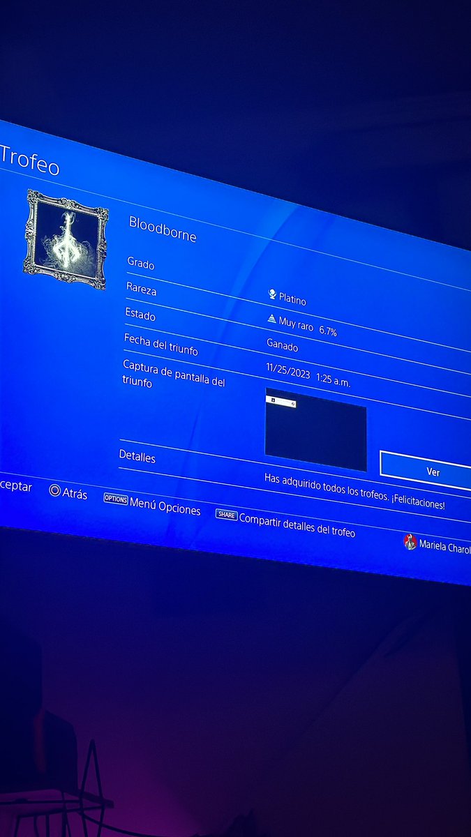 MayStrayCat's tweet photo. Se logró, ya puedo ser un calamar feliz 🦑 #Bloodborne #PS4 https://t.co/ZlIdxCvcu2