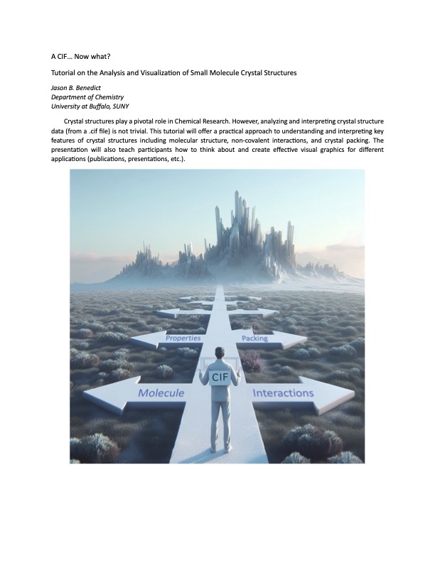 Jeffrey Rack (@drjeffrack) on Twitter photo The next Physical Inorganic Tutorial is Wednesday, December 13, 3 pm Eastern. Note new date. Professor Jason Benedict <a href="/BenedictLabs/">Benedict Research UB</a> will discuss how to create beautiful figures from .cif files. <a href="/ACSINORDivision/">ACSINORDivision</a>. Please RT. Register here.
unm.zoom.us/meeting/regist… The next Physical Inorganic Tutorial is Wednesday, December 13, 3 pm Eastern. Note new date. Professor Jason Benedict <a href="/BenedictLabs/">Benedict Research UB</a> will discuss how to create beautiful figures from .cif files. <a href="/ACSINORDivision/">ACSINORDivision</a>. Please RT. Register here.
unm.zoom.us/meeting/regist…