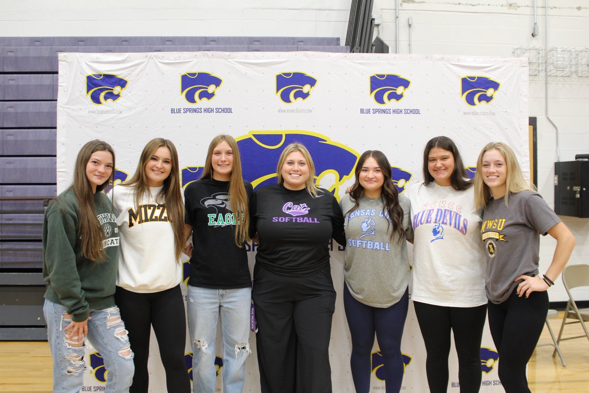 Congratulations to 17 <a href="/WildcatsBSHS/">BSHS Wildcats</a> seniors who participated in #NationalSigningDay. Best of luck to these students as they continue their academic and athletic careers at the next level.

Alex Biermaier, baseball, <a href="/missouristatewp/">Missouri State-West Plains</a>
Abbey Brackenbury, cross country/track and