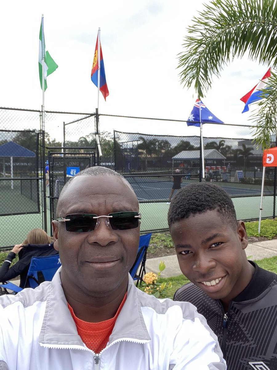 aigce's tweet photo. Cheering for Nigerian Oluwaseun Ogunsakin Africa Number one Junior tennis player in the 14s @ the on going EddieHerr ITF championship- Bradenton, FLorida https://t.co/1htCBg4lc6