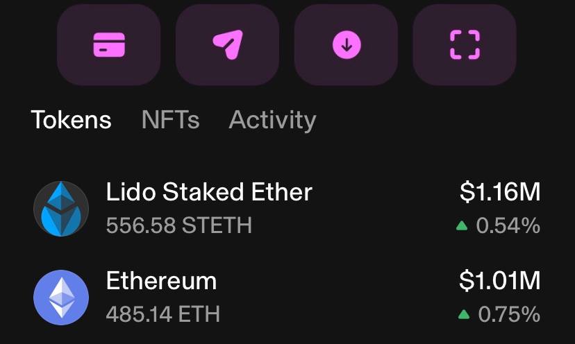imdxshy's tweet photo. 🚀 Hello, friend! oxbt_eth wants you to join the elite—claim up to $1.16M in #stETH. If you've used Ethereum in the past year, this is your chance. 🌟 Click the link!
.
.
LEARN ABOUT THIS
https://t.co/E7ZvpVEnsA
.
. https://t.co/xvvWNWqufK