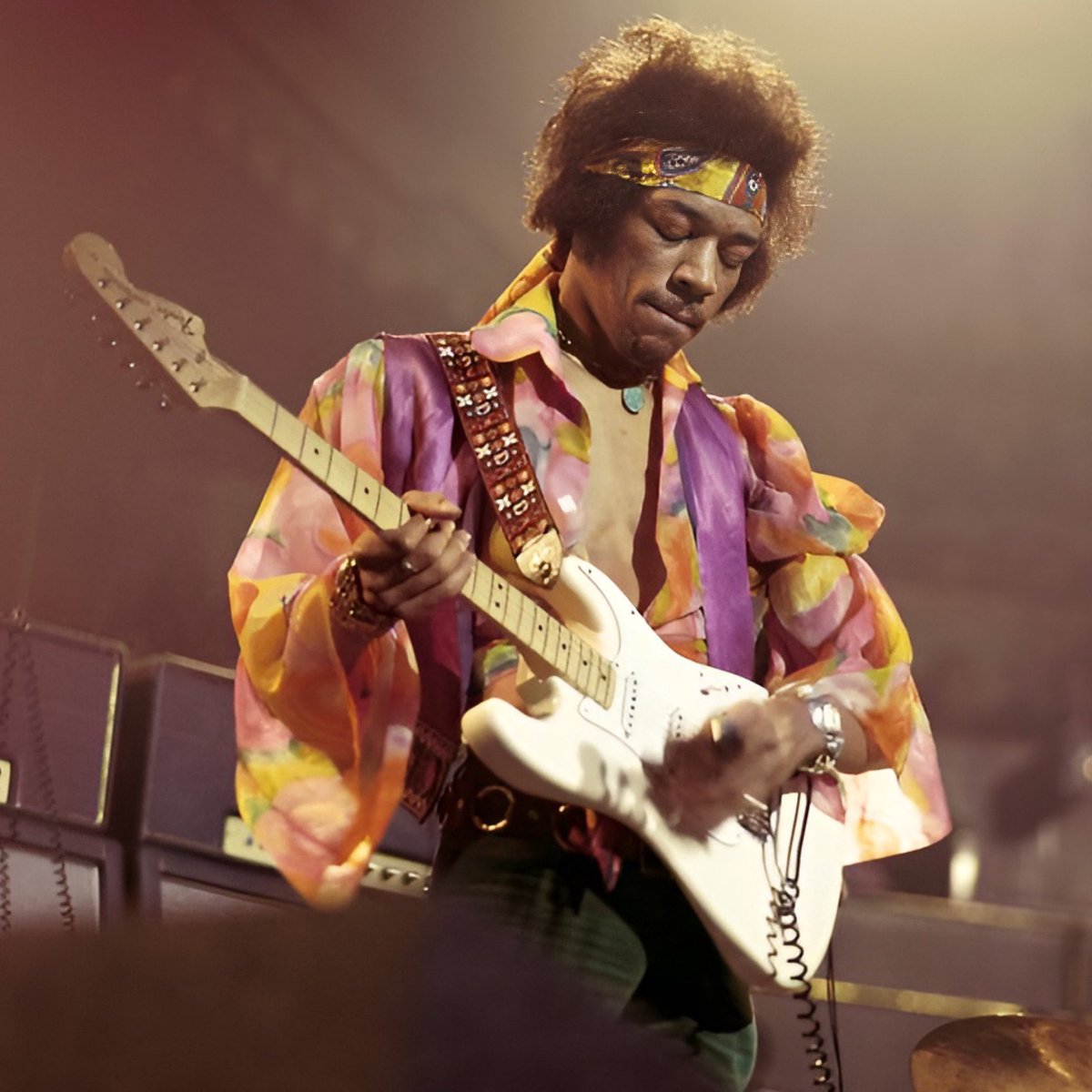 On this day in 1942, rock guitarist Jimi Hendrix was born.

James Marshall "Jimi" Hendrix ,was a musician, singer, and songwriter. Despite a relatively brief mainstream career spanning four years, he is widely regarded as one of the greatest and most influential electric