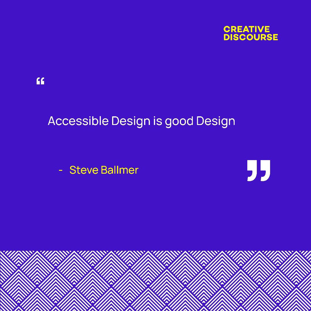 CrDiscourse's tweet photo. Happy new week creatives🚀

Remember that your users come from varying Demographics.
#HappyNewWeek #Creativediscourse #a11y https://t.co/nliorDfsD6