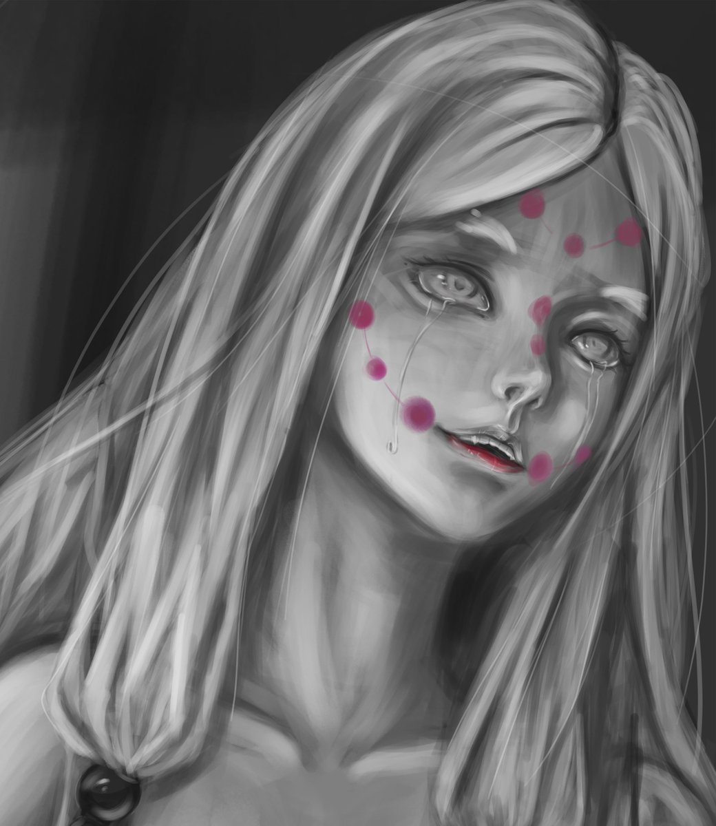 irulestar's tweet photo. 2020.12.5 My Art Journey

Spider Mother From Demon slayer. did some painting in Grayscale at that time lol

looking for #artmoots https://t.co/jBdKA66CVV