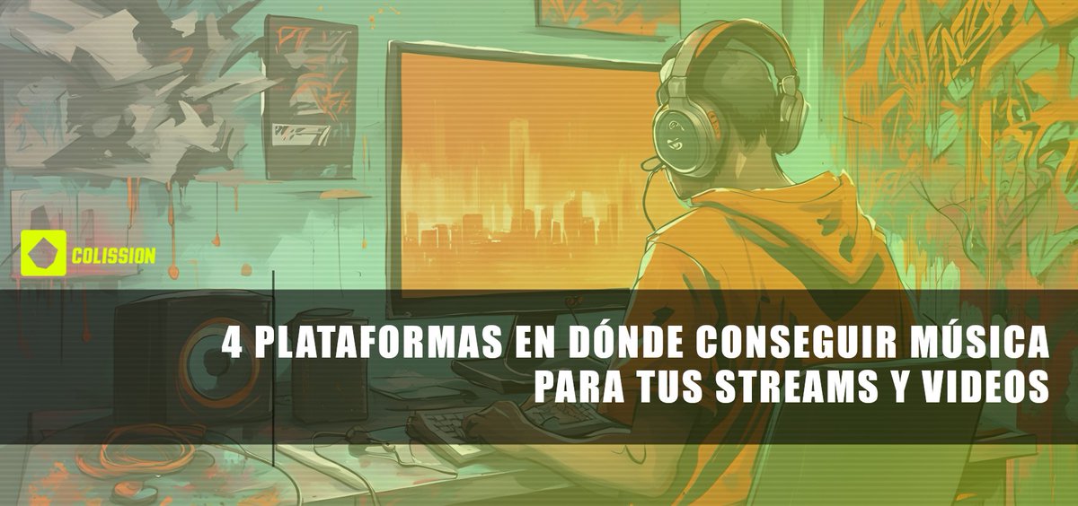colission's tweet photo. "4 Plataformas en las cuáles conseguir música para tus streams y videos" 🧐📷 

Da clic en el siguiente enlace, para conocerlas:

https://t.co/c5ajFsEYf4 https://t.co/LSUwaFEstt