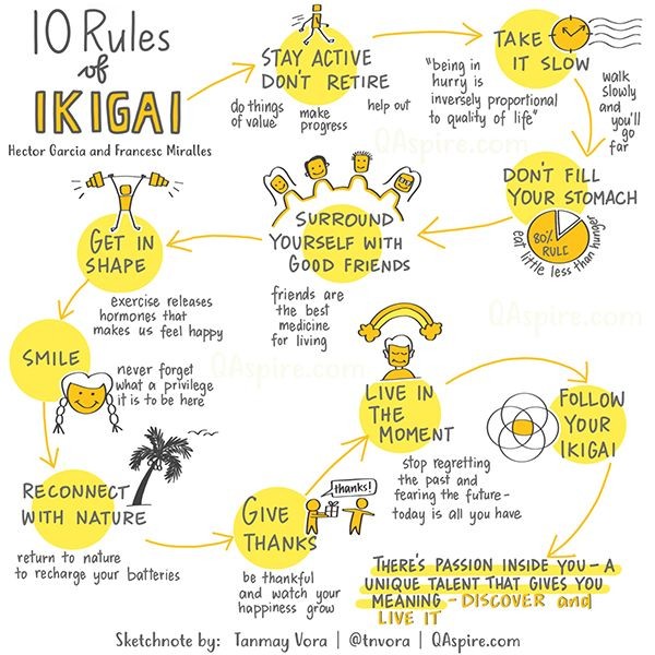 10 Rules Of IKIGAI