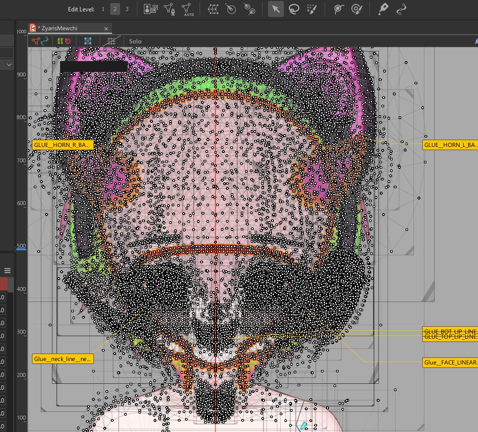 ZyarisVT's tweet photo. VTuber model: Nice design, cute movement, gorgeus colors

The meshes: 💀 https://t.co/qe0F8JLfsF