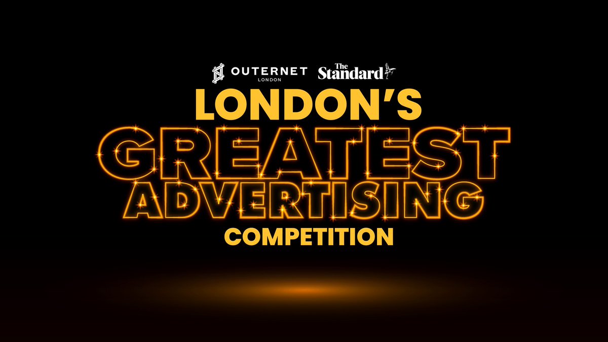 📣The clock is ticking as we near the 2 week deadline for London’s Greatest Advertising Competition⏰ There is still time to enter, so make sure you don’t miss out! Follow the link below to find out more and how to enter👇 eveningstandardcommercial.com/creative-compe…