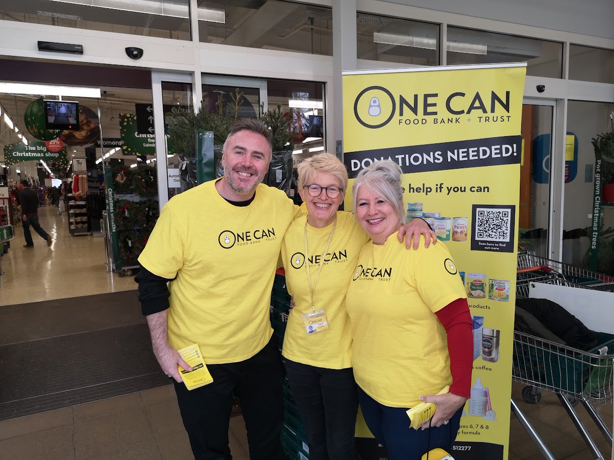 OneCanTrust foodbank tweet media
