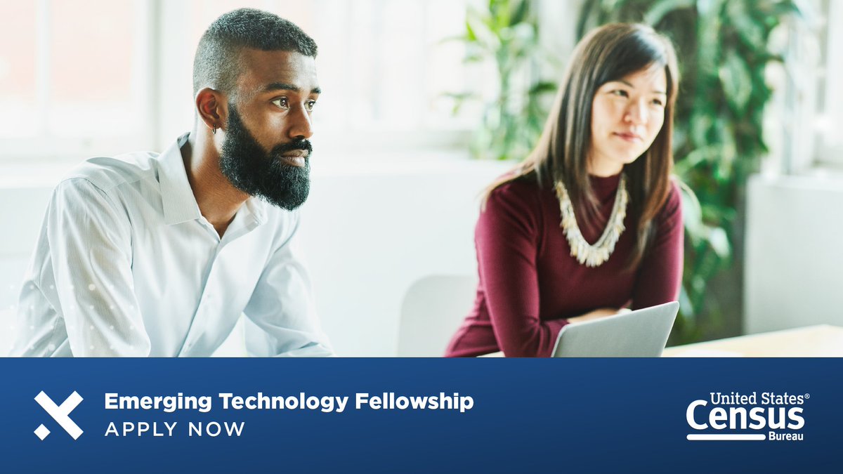 Applications are open for our Emerging Technology Fellowship with xD! We're seeking purpose-driven technologists and innovators to help build a better government for everyone. Learn more: xd.gov