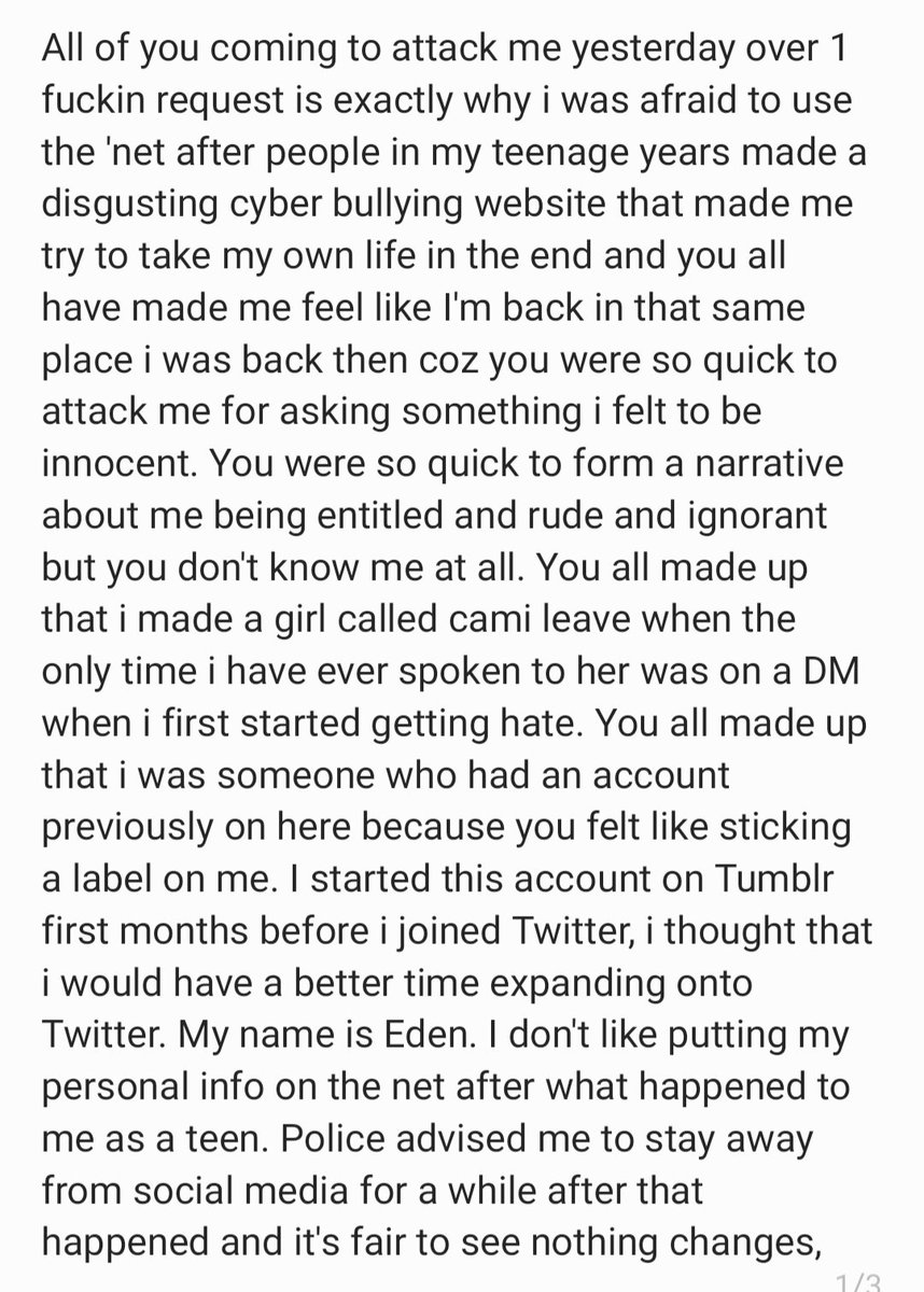JQUpdates_'s tweet photo. Please read this and consider or just continue what you're doing 🙏 https://t.co/8Q7EIBcpZk