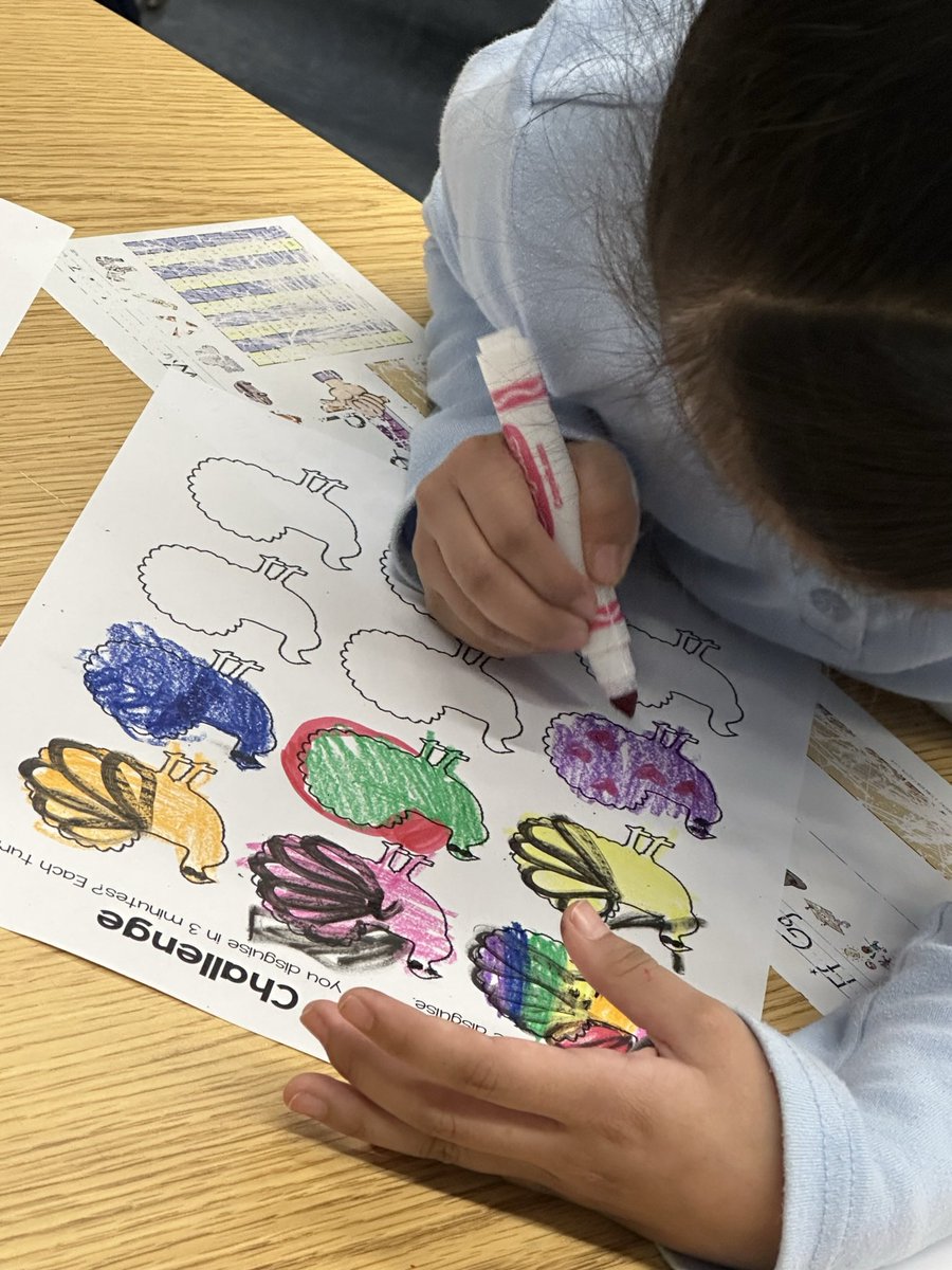 staciestuart16's tweet photo. How many balloons &amp; turkeys can you design in 3 minutes? It’s NOT a dish, it’s a… @learningdrive @sepjrnyc @cs4allnyc @PS97Queens https://t.co/kKqLIHQ3vp