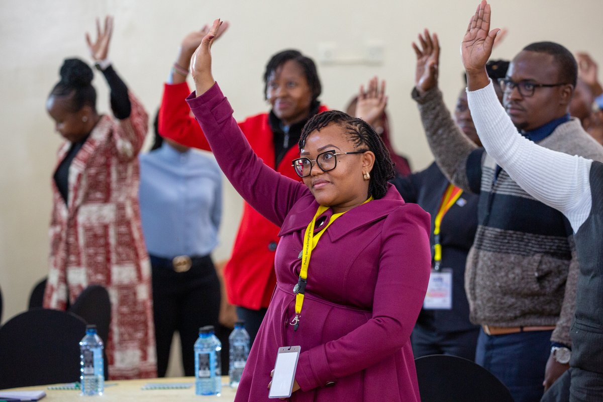 elfafrica1's tweet photo. Day 1 of #PSELFWeek began as a journey into the heart of leadership, commencing with Dr. Patricia Muragami's insightful address. Her emphasis on how public systems build the pathway to public victory set a profound tone for the day. https://t.co/0pwbo3lZZI