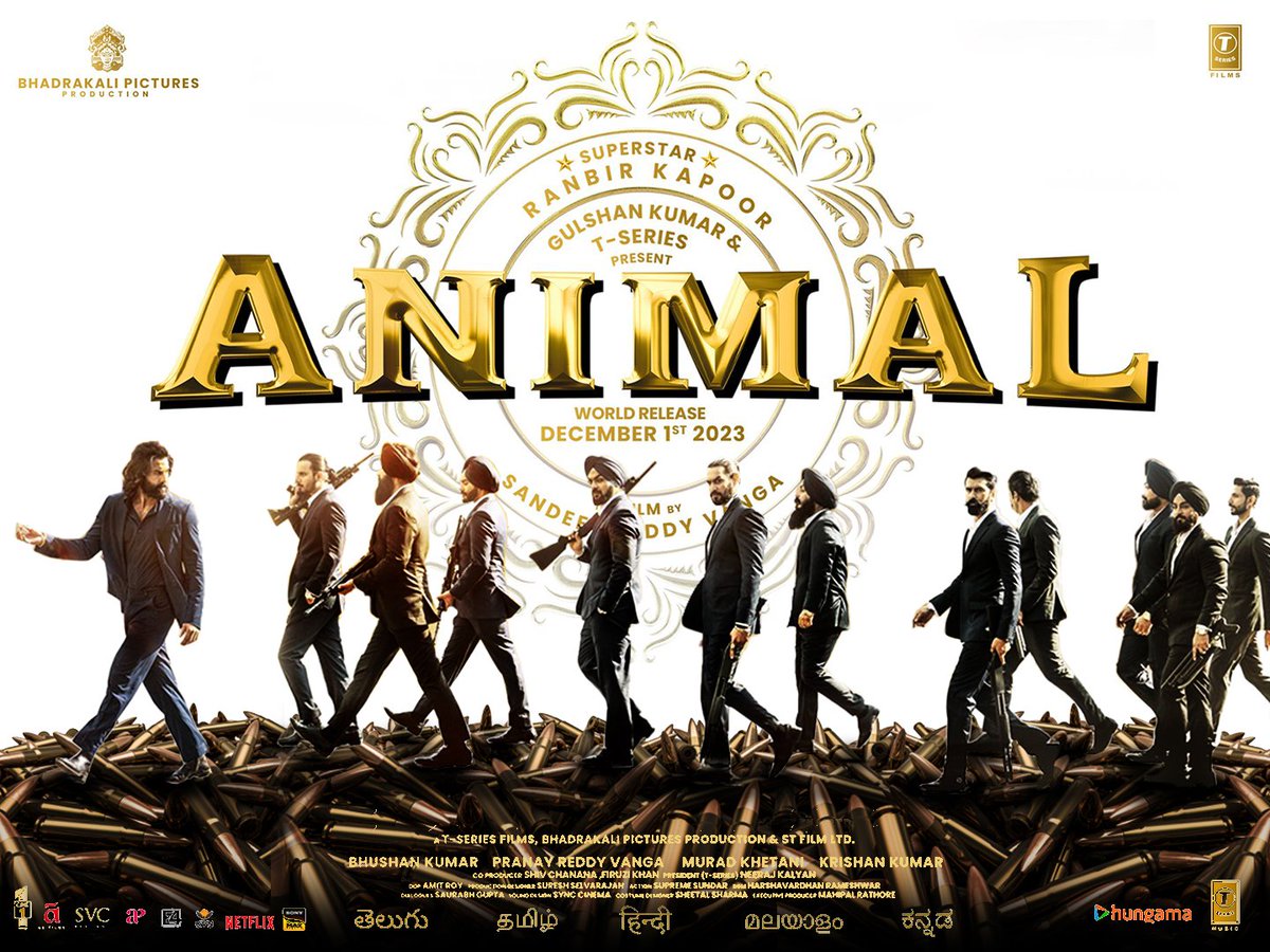 Denish__rk's tweet photo. Animal ka G A N G 🪓
.
@animalthefilm @sandeepreddy.vanga #ranbirkapoor  @tseriesfilms 
.
~ Post-Production Work🖱️ #animalmovie 
.
#ranbirkapoor #animalmovie #AnimalTheFilm #postproduction #graphicdesign #printandpublishing #tseriesmovies https://t.co/dqNryzfiJc
