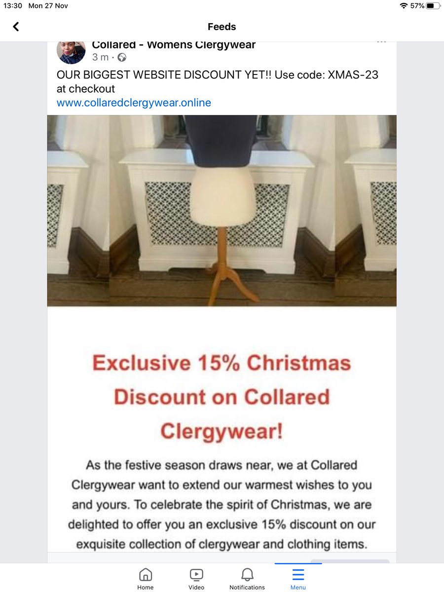 collared_'s tweet photo. BIGGEST OFFER YET! It’s beginning to look a lot like Christmas 😍#clergy #ordinand #priest #christmas #church #curate #womeninministry #clerical #rev #reverend #newrev #Revd #pastor #pastor https://t.co/ZyhJhZlplG