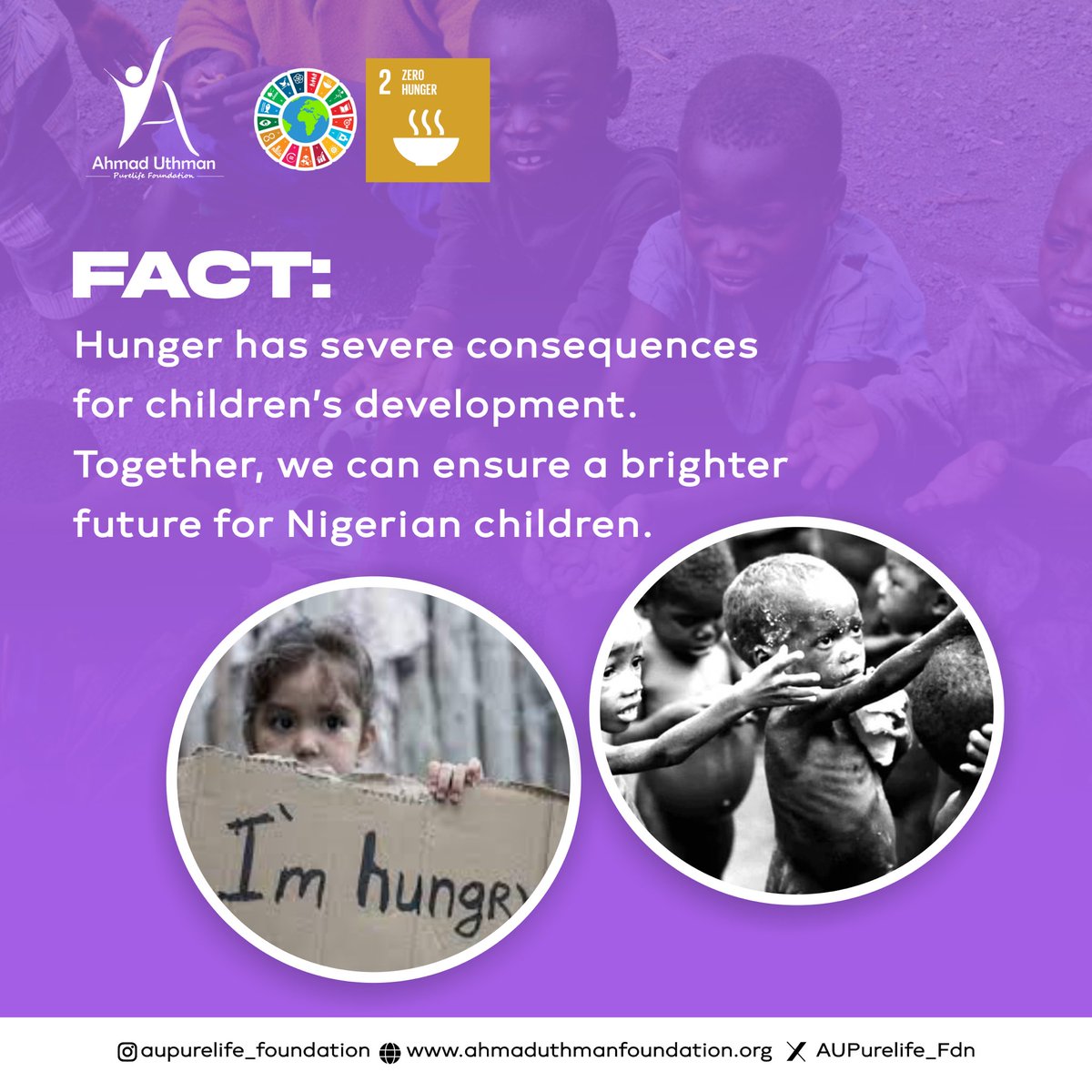 "If you cant Feed a Hundred People, then just Feed one" -Mother Teresa Nourishing Nigeria: Our Commitment to Eradicating Hunger &amp; Cultivating Sustainability!