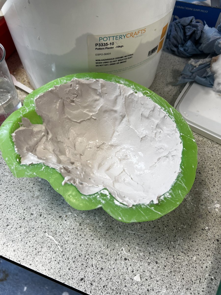TBS_Psych's tweet photo. 🧠 Our talented science technicians have been busy at work recently, creating plaster of Paris models of the human brain! 

These incredible replicas will be a fantastic resource for our students to visually explore and learn about the intricacies of brain anatomy @BicesterSchool https://t.co/pqYd9wzTwB