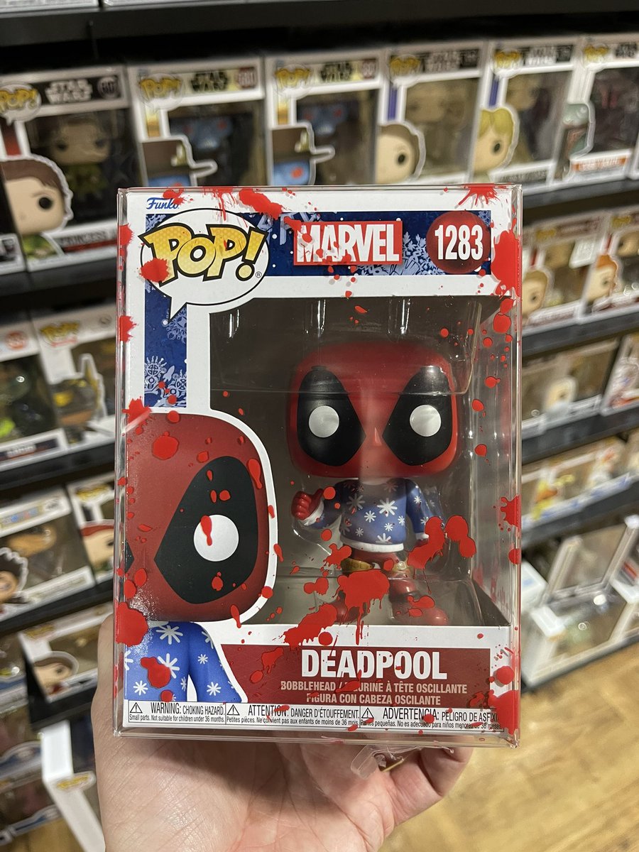 ‼️ New Arrival ‼️ Protect your #PopVinyl with our new range of pop protectors that come in three flavours - green blood, venom splat & blood splat. Perfect for those horror pops or ones prone to comic violence. #Funko #Horror #Exorcist #Deadpool #Chucky #hmvForTheFans