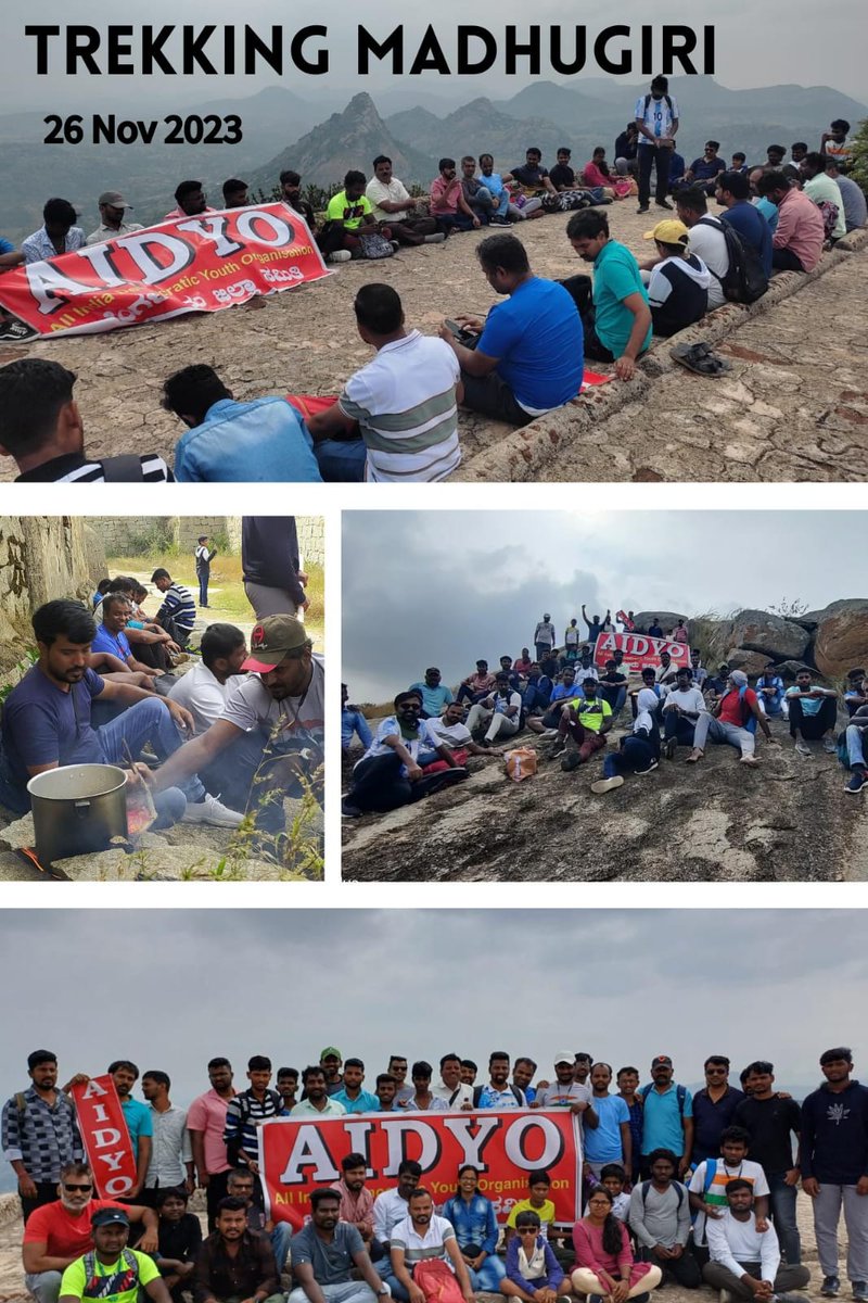 #AIDYO
#Madhugiri
#Trekking