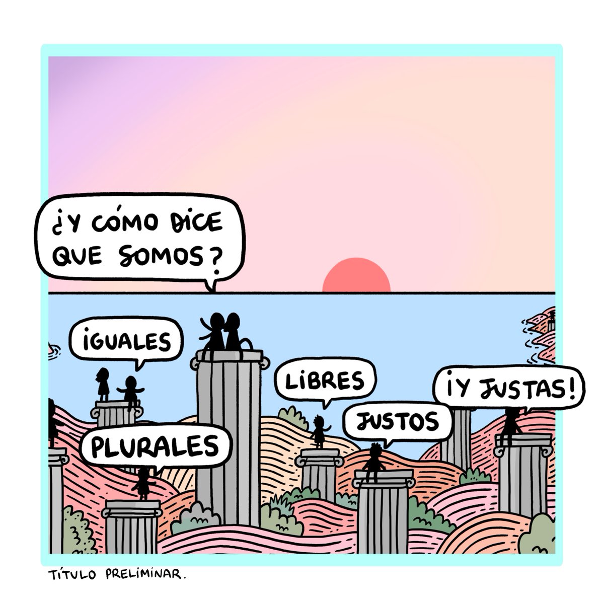 M_Presidencia's tweet photo. Celebramos #45AñosdeConstitución y desde @M_Presidencia y @72kilos tenemos algo que contarte.

Queremos que todas las personas, especialmente las más jóvenes, sientan la Constitución como un texto que pertenece a todos y todas. Para eso ¡hemos preparado una edición ilustrada!👇 https://t.co/WOyHUVpPlP