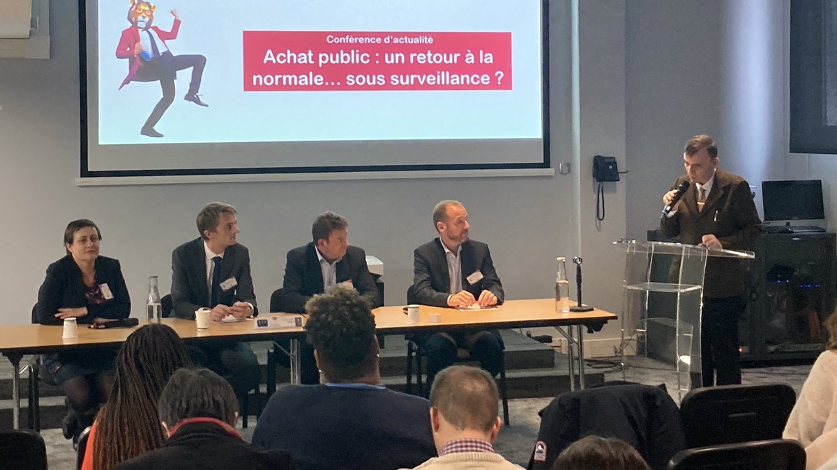 achatpublic_com's tweet photo. 🎙️ #FSMP23 : Table ronde - L’#AchatPublic durable, êtes-vous prêts ? Pourrez-vous l’être ? Intervenants : Me Maxime Busch (@LexCaseAvocats), Me @NicolasCHARREL (@charrelavocats), Lucie Becdelievre (@AVEmploi), @TaupiacSeb (@eAttestations/@APASP2). #CommandePublique https://t.co/q9uyRXKPoR