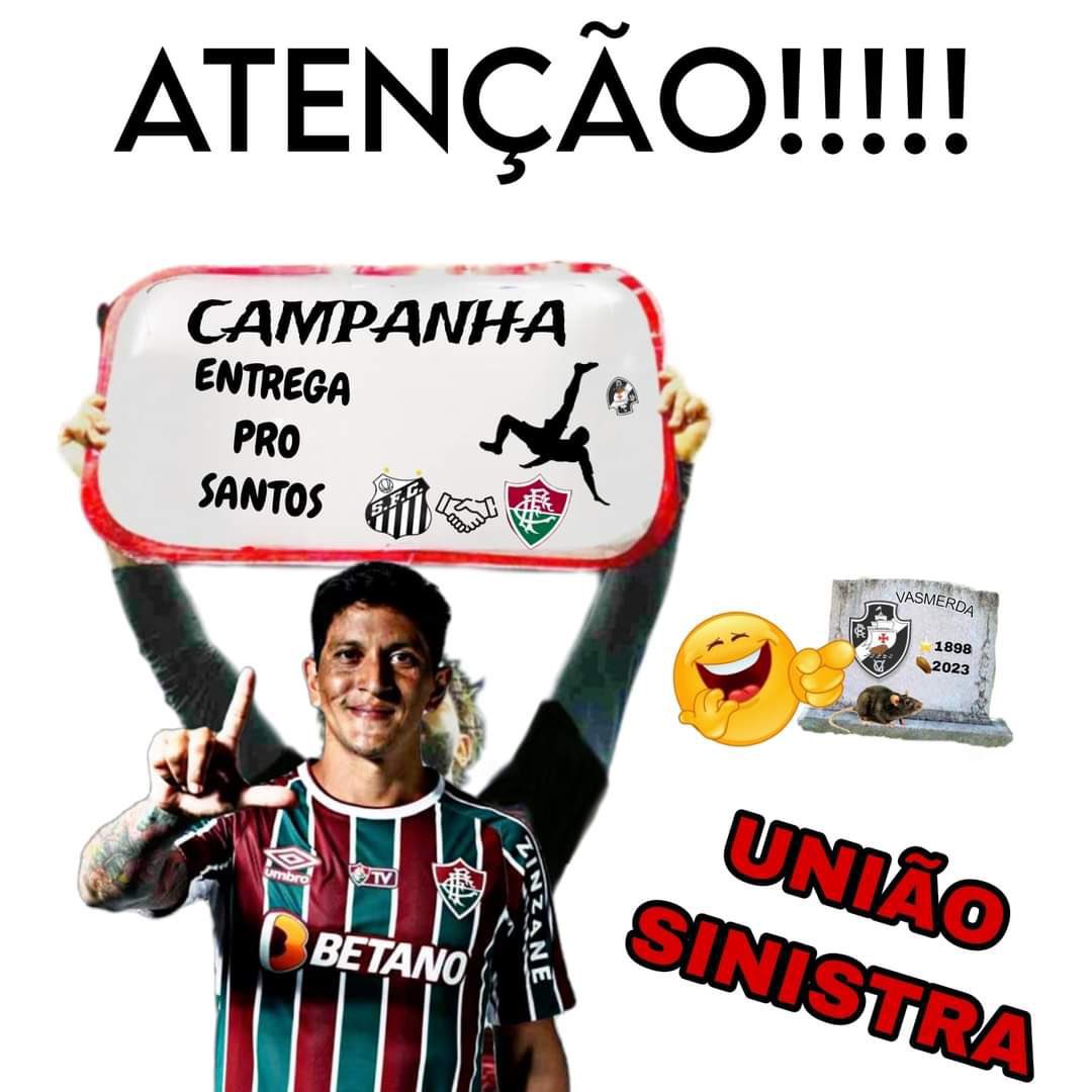 markin_sfc's tweet photo. Como torcedor do Fluminense eu já estou encarecidamente movimentando a campanha #Fluentrega para mostrar que nós tricolores apoiamos o santástico contra o Vasco.
A união FLUSAN existe. https://t.co/ZRcjqH2kui