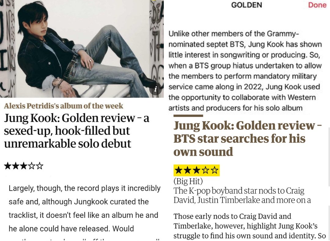 Jung Kook: Golden review – a sexed-up, hook-filled but unremarkable solo  debut, BTS