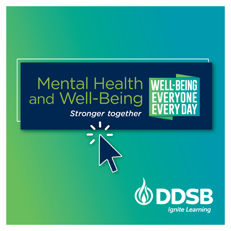 DDSB considers well-being &amp; positive mental health fundamental to student achievement. We've developed a 3-year Action Plan focussing on creating the foundational conditions to support positive mental health &amp; well-being for students &amp; staff.

More info at ddsb.ca/en/family-and-…