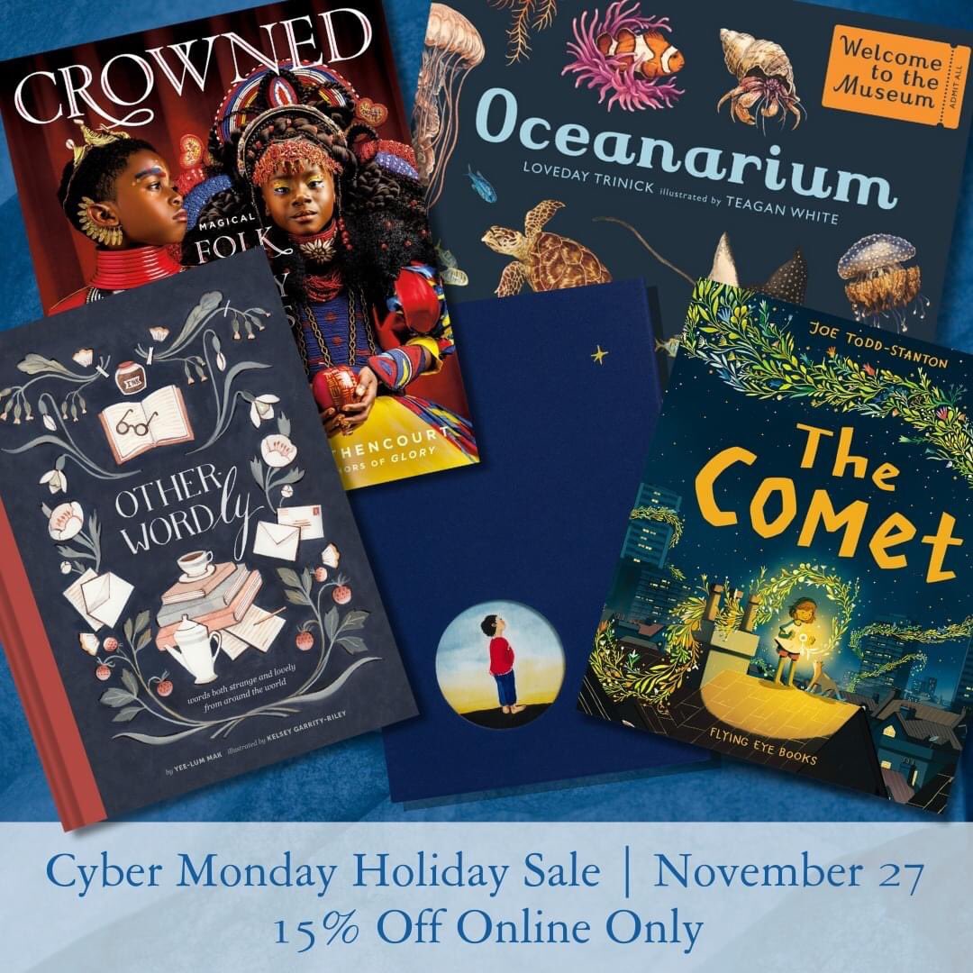 Sale extended! Today only, save 15% off all online orders in The Carle Bookshop, plus receive free shipping for orders over $250. shop.carlemuseum.org